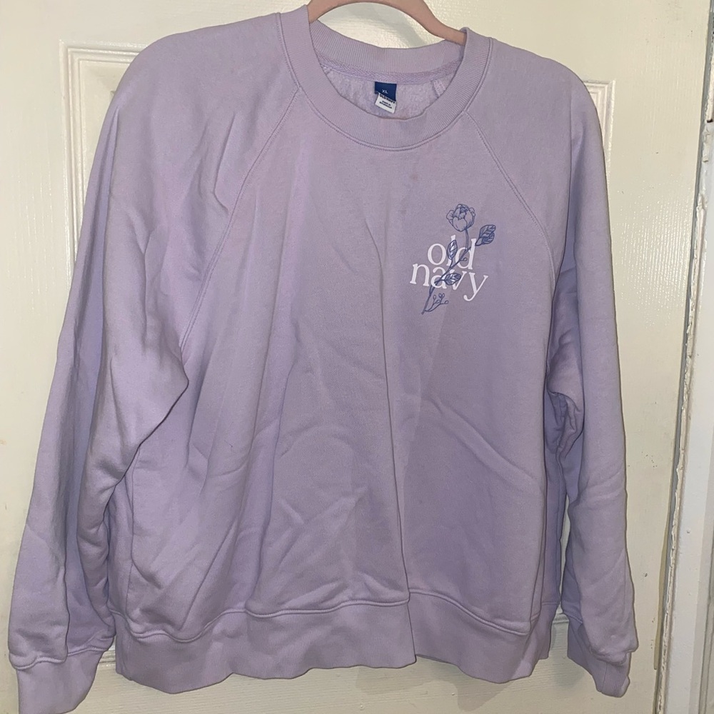 Old Navy Light Purple Sweatshirt